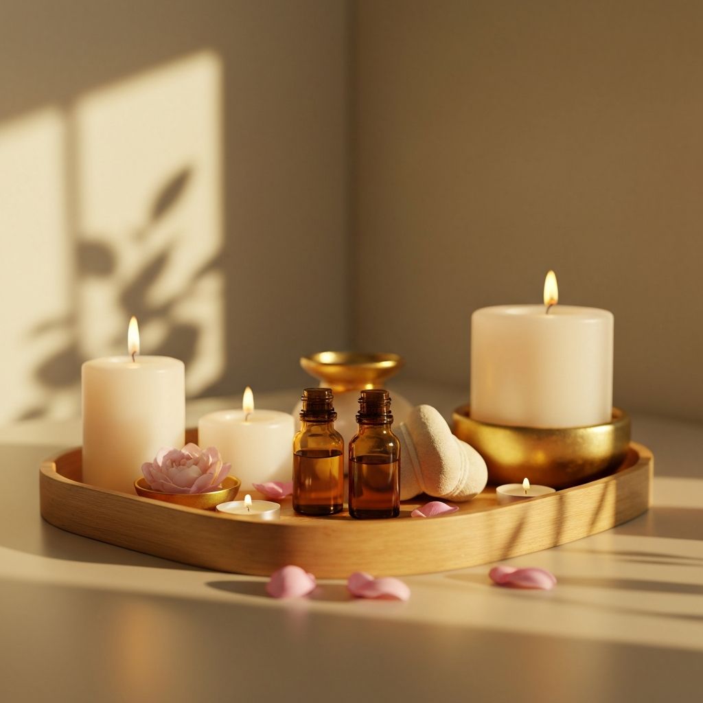 Aromatherapy essential oils and botanicals