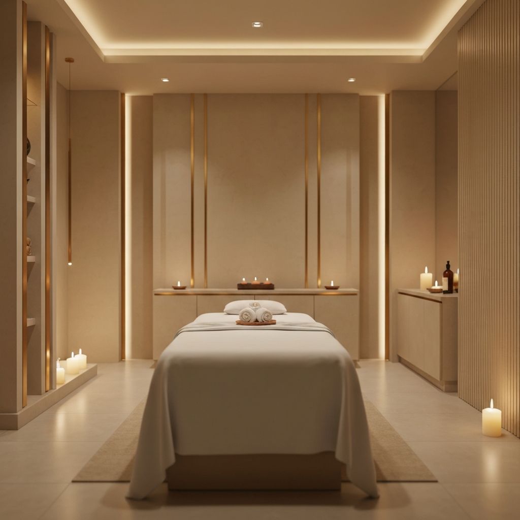 Namah Wellness & Spa luxurious interior